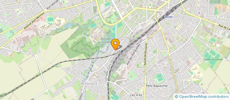 localisation de l'entreprise DJLDF  ACHICOURT