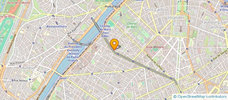 localisation de l'entreprise DJM à PARIS