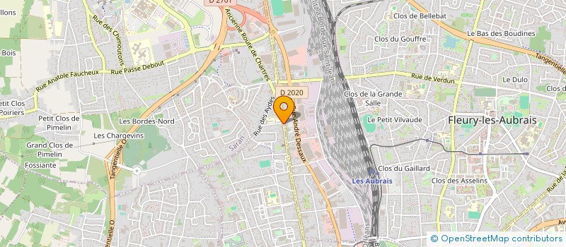 localisation de l'entreprise DJM DEPANNAGE EURL à ORLEANS