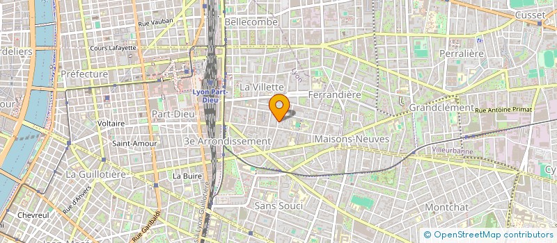 localisation de l'entreprise DJM EVENEMENT  LYON