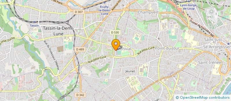 localisation de l'entreprise DJM EXPRESS à LYON