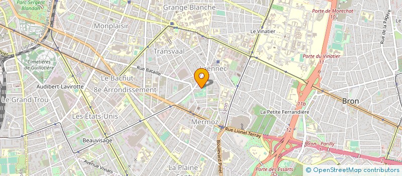 localisation de l'entreprise DJM SANICHAUFFE  LYON