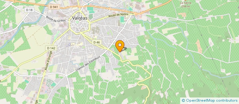 localisation de l'entreprise DJMA à VALREAS