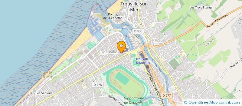 localisation de l'entreprise DJMASTERCLASS à DEAUVILLE