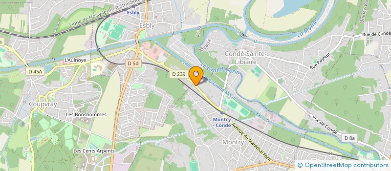 localisation de l'entreprise DJMC  MONTRY