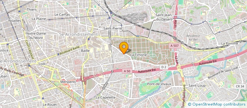 localisation de l'entreprise DJN IMMOBILIER à MARSEILLE