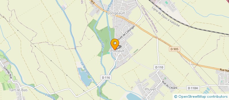 localisation de l'entreprise DJO  LONGEAULT-PLUVAULT