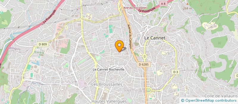 localisation de l'entreprise DJO.DELICES à LE CANNET