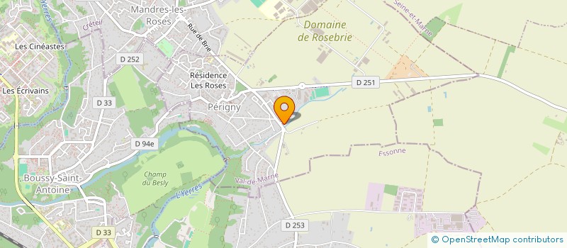 localisation de l'entreprise DJO HOLDING  PERIGNY