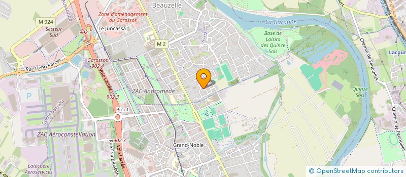 localisation de l'entreprise DJO SOLUTIONS à BEAUZELLE