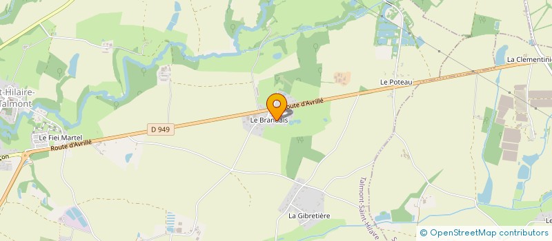 localisation de l'entreprise DJOBYE  TALMONT-SAINT-HILAIRE