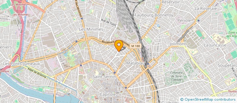 localisation de l'entreprise DJOGBENOU INVESTISSEMENT à TOULOUSE