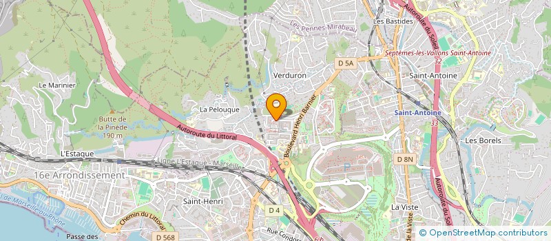 localisation de l'entreprise DJOKERE ENDAM à MARSEILLE