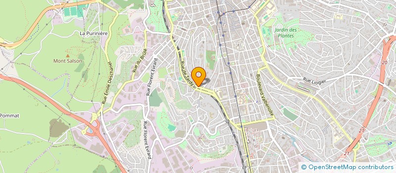 localisation de l'entreprise DJOKO DJOUBO  SAINT-ETIENNE