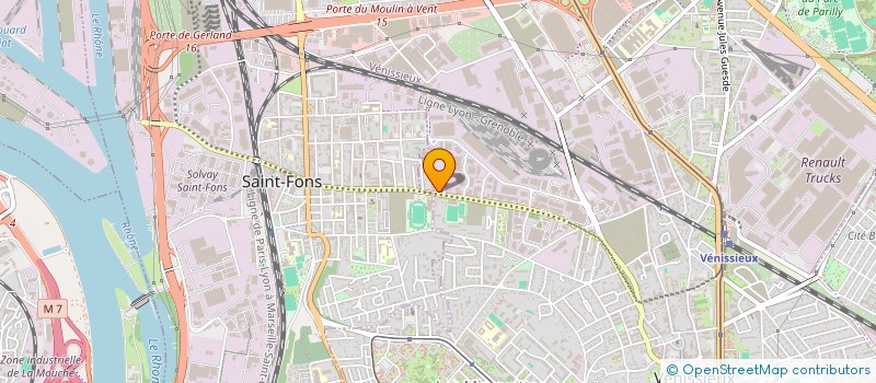 localisation de l'entreprise DJOMAN NETTOYAGE  VENISSIEUX