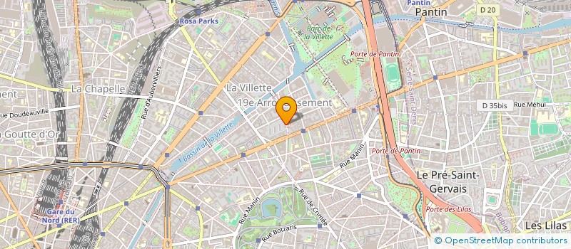 localisation de l'entreprise DJOOS PUBLIPHING  PARIS