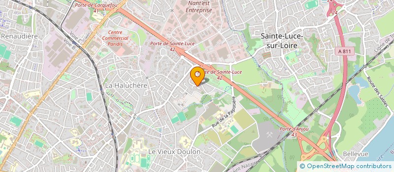 localisation de l'entreprise DJORO-DJORO à NANTES