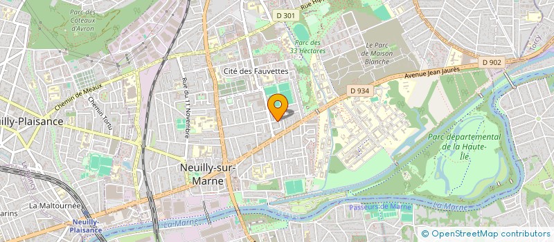 localisation de l'entreprise DJOUADI IMMOBILIER à NEUILLY-SUR-MARNE