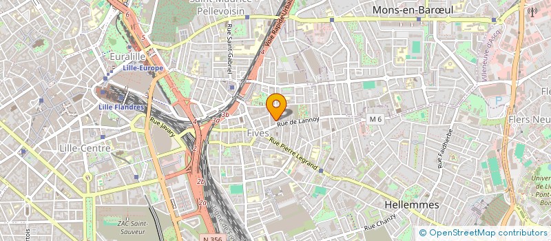 localisation de l'entreprise DJOUDI AMAR ET MORID ALI à LILLE