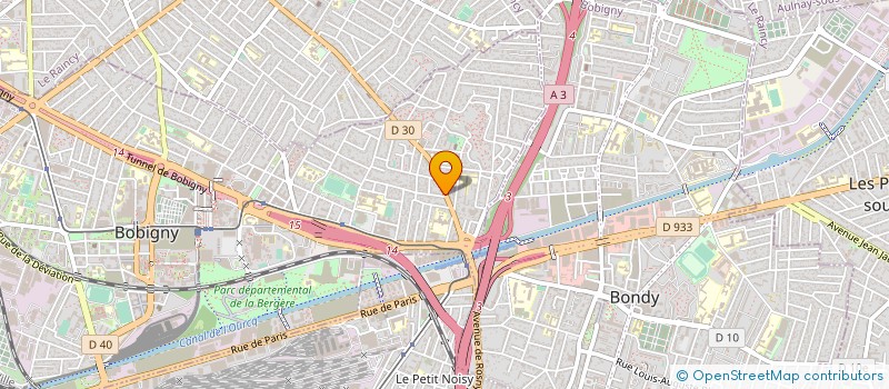 localisation de l'entreprise DJOUDI LOCATION EXPRESS  BOBIGNY