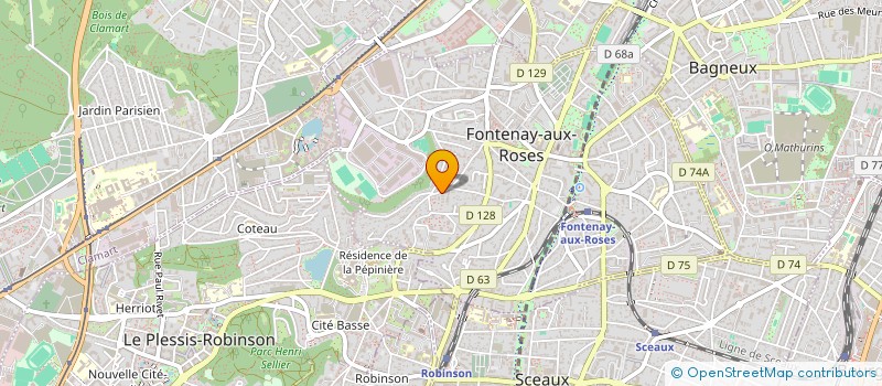 localisation de l'entreprise DJOUZA à FONTENAY-AUX-ROSES