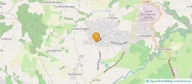 localisation de l'entreprise DJP  MESSIMY