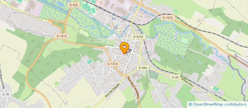 localisation de l'entreprise DJP CONSEIL  EU