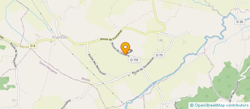 localisation de l'entreprise DJP LEGACY  FRANCON