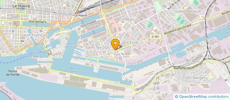 localisation de l'entreprise DJRB à LE HAVRE