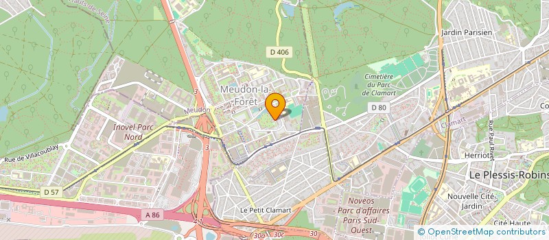 localisation de l'entreprise DJRENOVATION  MEUDON