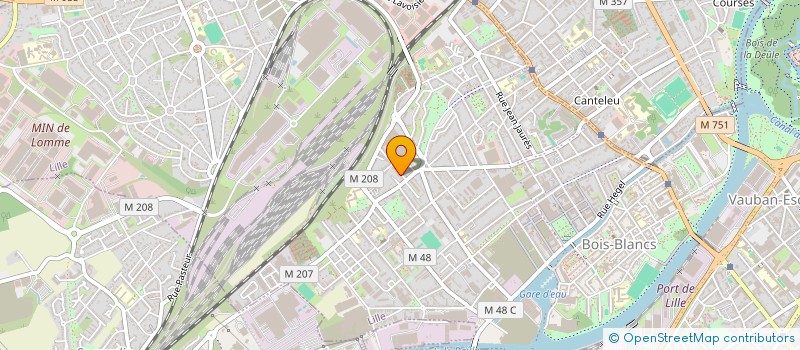 localisation de l'entreprise DJS INVEST à LILLE