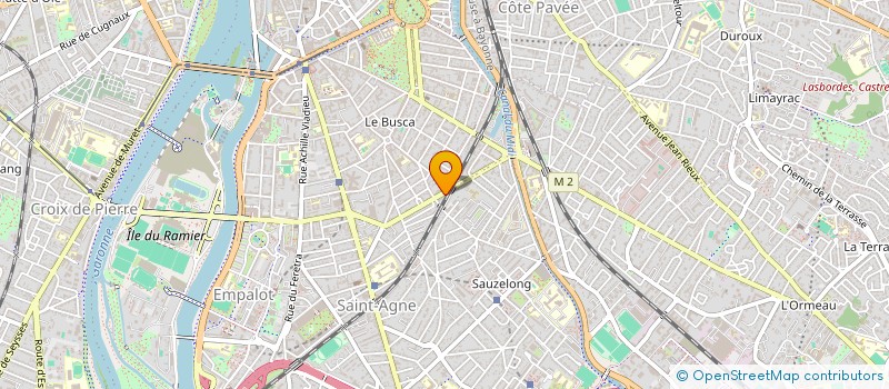 localisation de l'entreprise DJS VETERINAIRE CRAMPEL à TOULOUSE