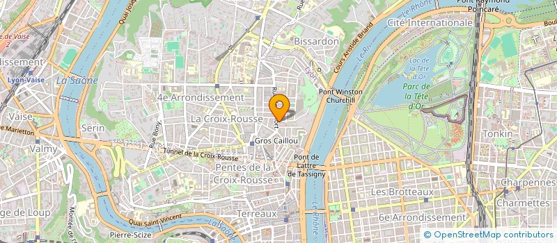 localisation de l'entreprise DJSC à LYON