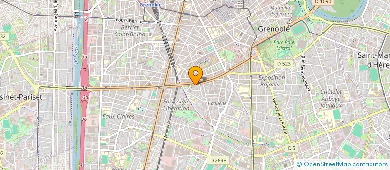 localisation de l'entreprise DJSE à GRENOBLE