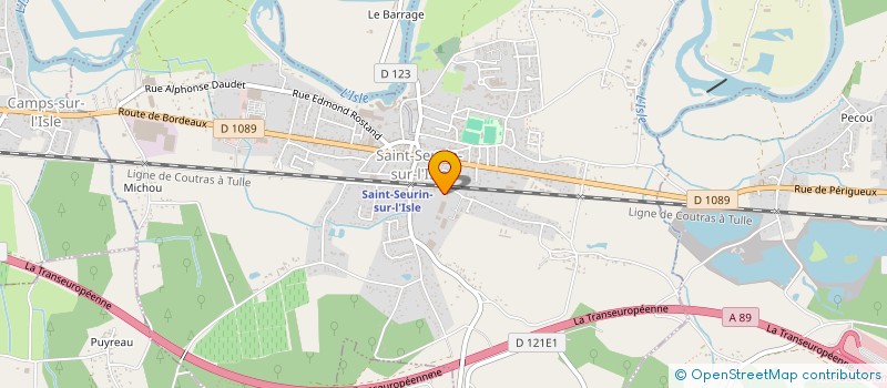 localisation de l'entreprise DJSF  SAINT-SEURIN-SUR-L'ISLE