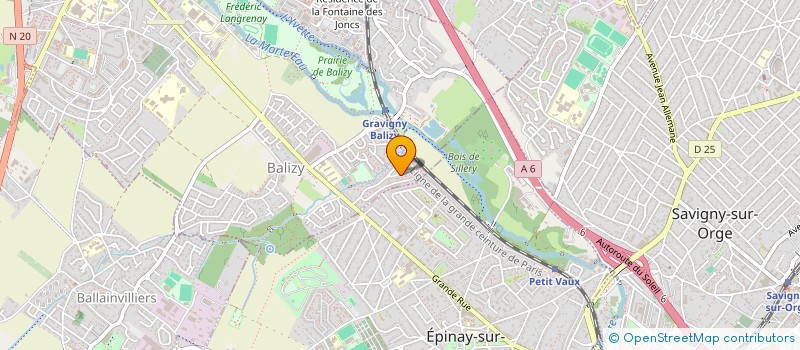 localisation de l'entreprise DJSID à LONGJUMEAU