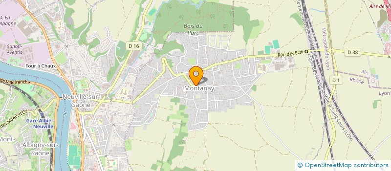 localisation de l'entreprise DJU DRINKS  MONTANAY