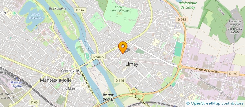 localisation de l'entreprise DJUDAN  LIMAY