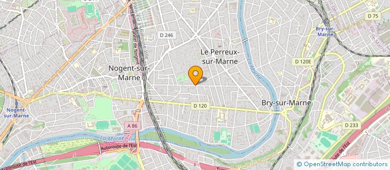 localisation de l'entreprise DJUMBE  LE PERREUX-SUR-MARNE