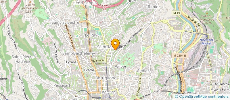 localisation de l'entreprise DJUNKO CIE  NICE