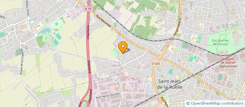 localisation de l'entreprise DJURDJURA AIT ALI  SAINT-JEAN-DE-LA-RUELLE