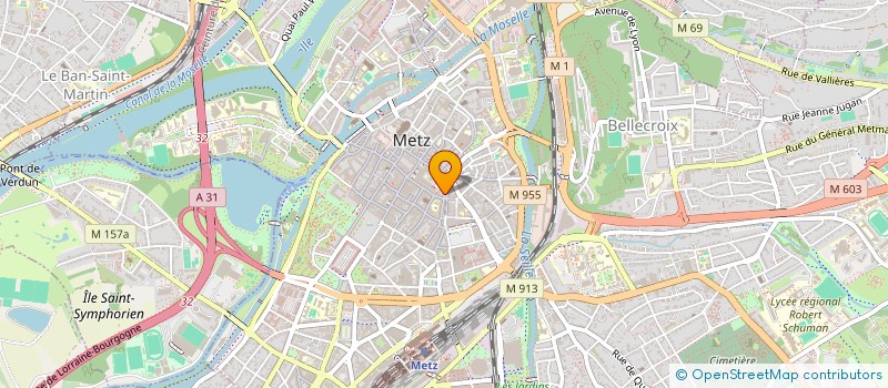 localisation de l'entreprise DJV 57  METZ