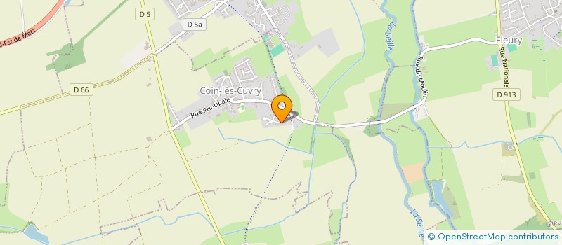 localisation de l'entreprise DJV  COIN-LES-CUVRY