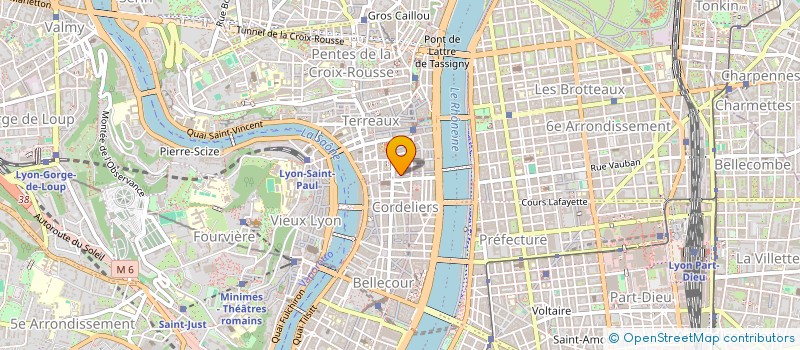 localisation de l'entreprise DJVP à LYON