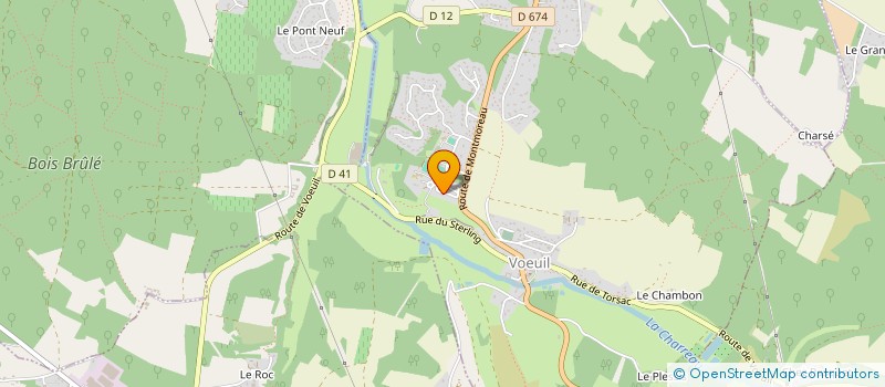 localisation de l'entreprise DJYF LOC à VŒUIL-ET-GIGET