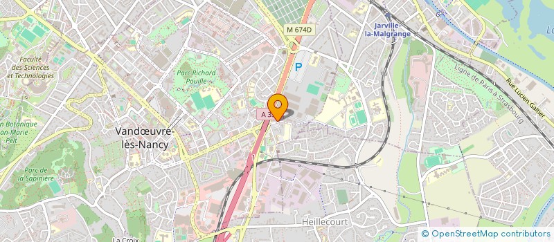 localisation de l'entreprise DJZ HOLDING  VANDUVRE-LES-NANCY