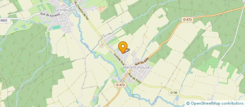 localisation de l'entreprise DK 3D  WERENTZHOUSE
