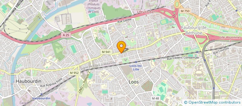 localisation de l'entreprise DK  LOOS