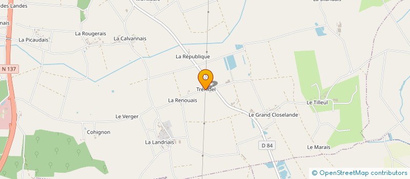 localisation de l'entreprise DK  BAIN-DE-BRETAGNE