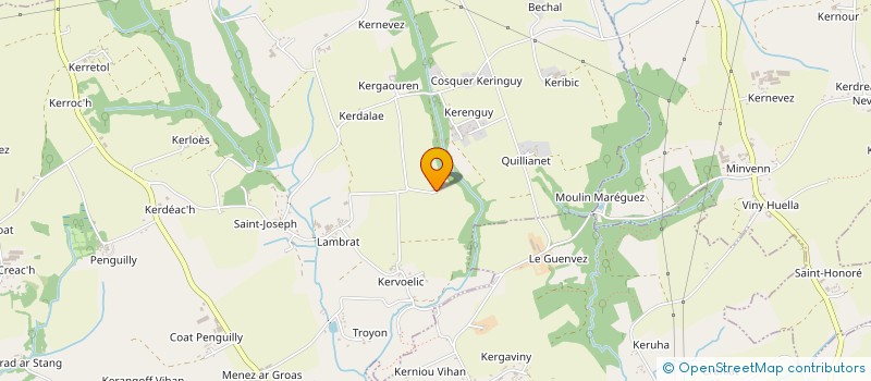 localisation de l'entreprise DK  PEUMERIT